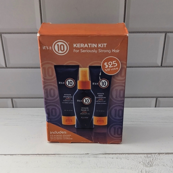 It’s a 10 Miracle Keratin Trial Kit Hair Care New Unopened - Picture 1 of 3